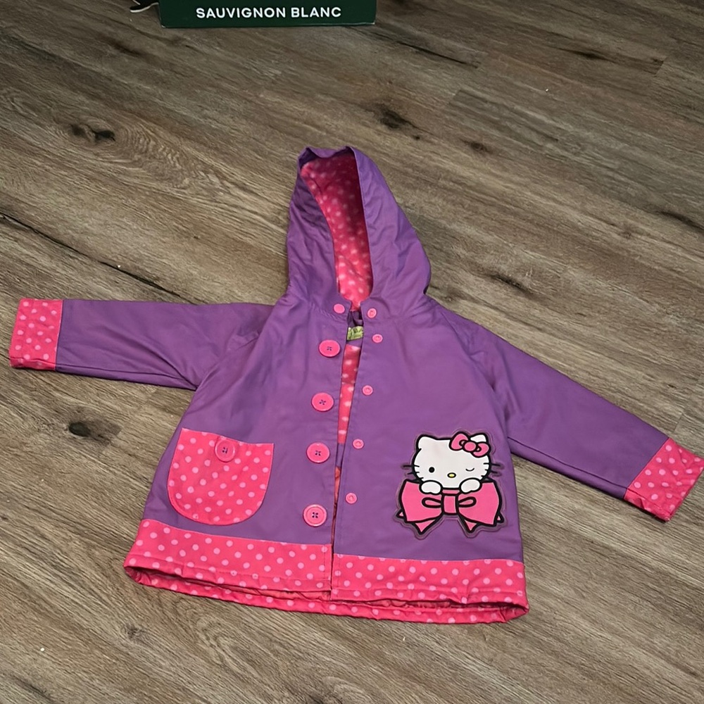Western Chief Kids' Purple and Pink Raincoat